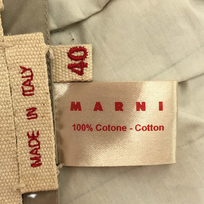 MARNI / マルニ コットン チェック ギャザー スカート