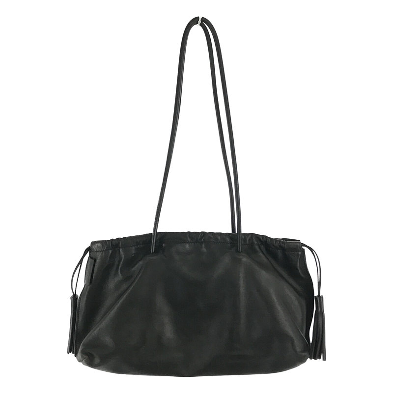 GUCCI / グッチ 4403 2way オールレザー 巾着 ハンドバッグ 保存袋有