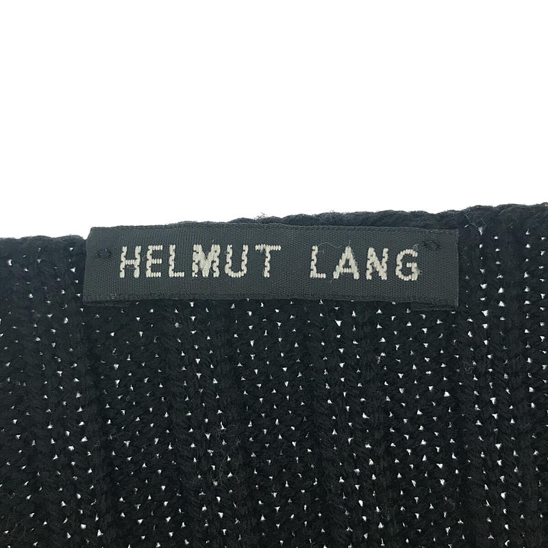 HELMUT LANG / ヘルムートラング イタリア製 ウール Vネック ニット セーター