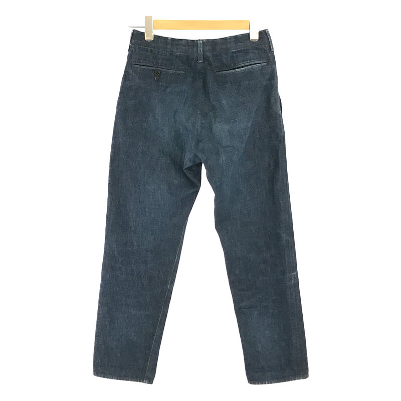 The crooked Tailor / ザクルーキッドテーラー HAND MADE LINE セルビッチ スリム デニムパンツ