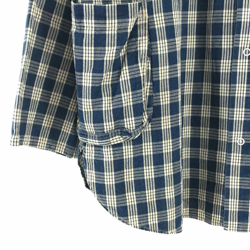 PORTER CLASSIC / ポータークラシック PALAKA SHIRT JACKET パラカシャツジャケット ロング カバーオール