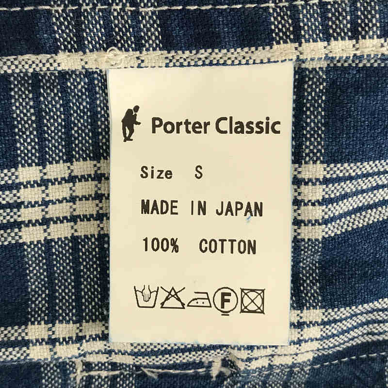 PORTER CLASSIC / ポータークラシック PALAKA SHIRT JACKET パラカシャツジャケット ロング カバーオール