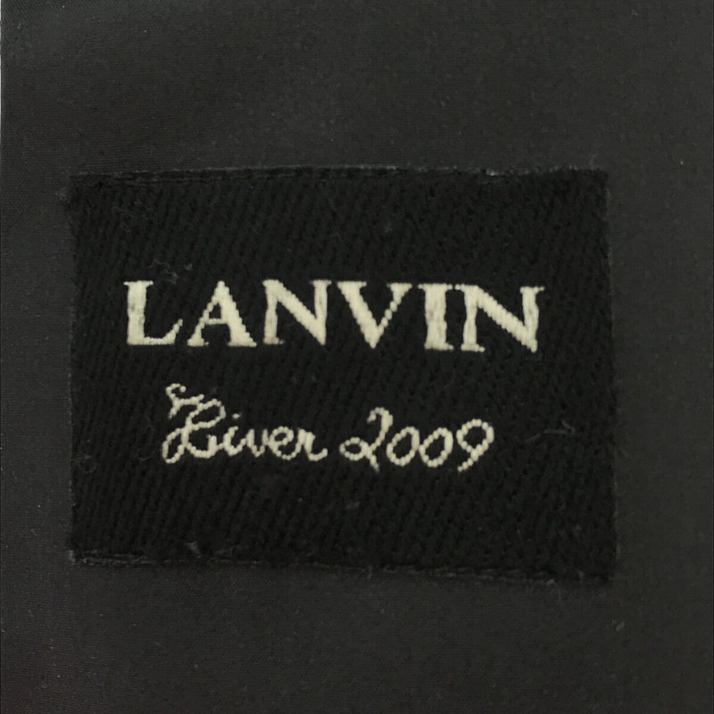 LANVIN / ランバン バックジップ フリル ドレス ワンピース