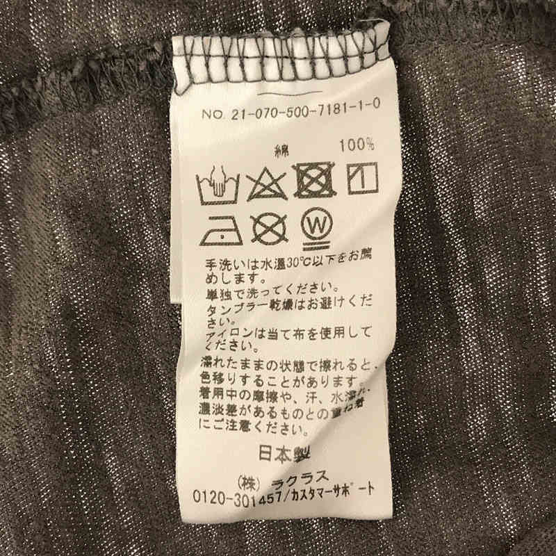 Deuxieme Classe / ドゥーズィエムクラス ナチュラルストーン加工  loose Tシャツ