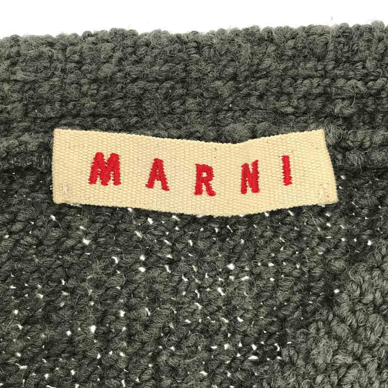 MARNI / マルニ アルパカ ウール ニット カーディガン