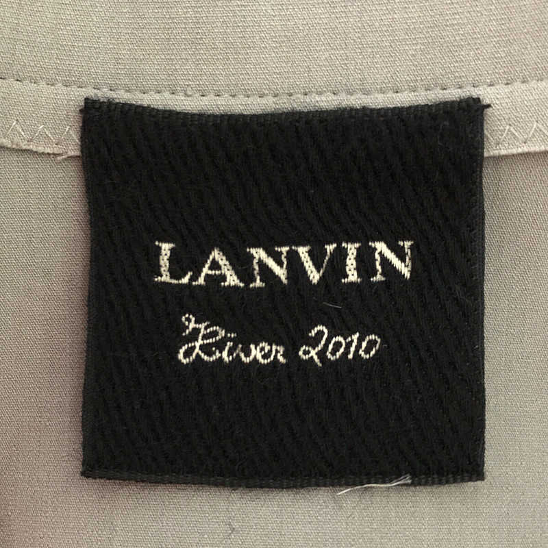 LANVIN / ランバン 再構築 ホツレ加工 デザイン シングル ジャケット