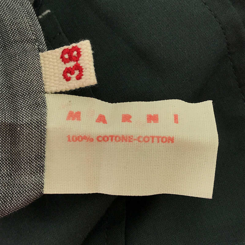 MARNI / マルニ コットン カットオフ フレア スカート