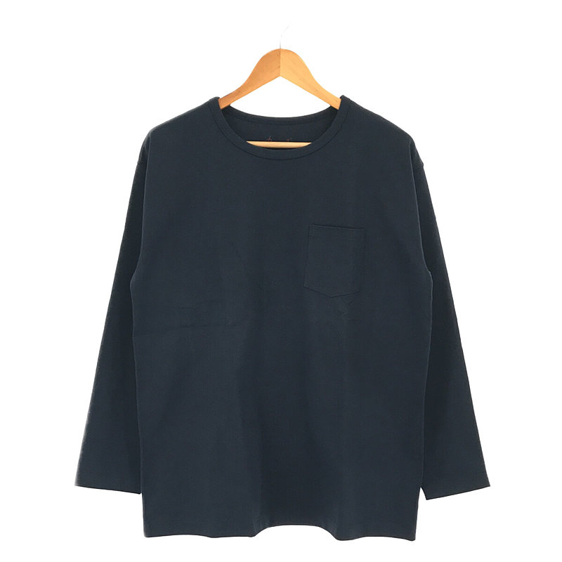 Heavy Weight Pocket Tee Long Sleeve 肉厚 ヘビーウェイト ポケット ロングスリーブ カットソー ロンT  navyBONCOURA / ボンクラ