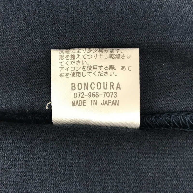 Heavy Weight Pocket Tee Long Sleeve 肉厚 ヘビーウェイト ポケット ロングスリーブ カットソー ロンT  navyBONCOURA / ボンクラ