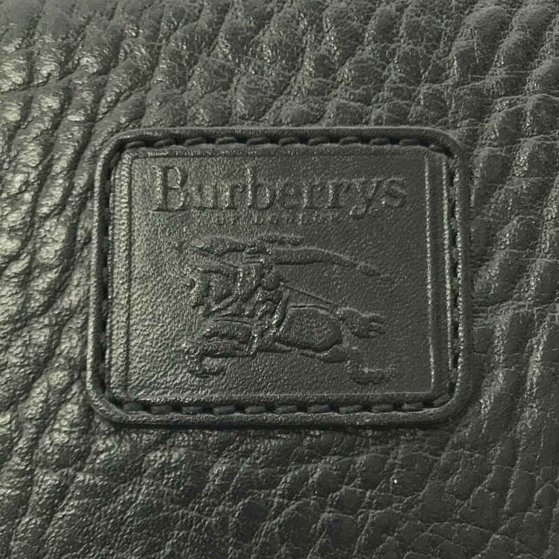 Burberry / バーバリー レザー セカンド クラッチ バッグ