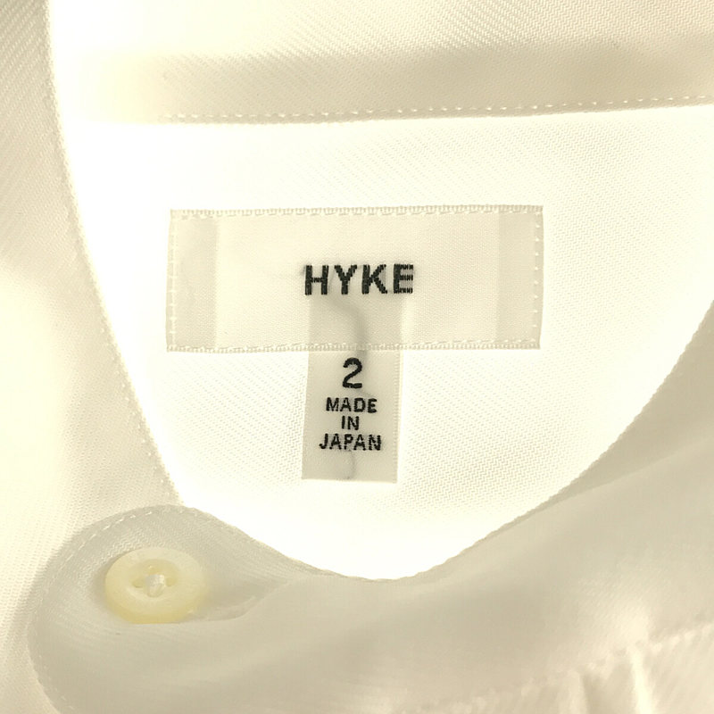 HYKE / ハイク スタンドカラー シャツ