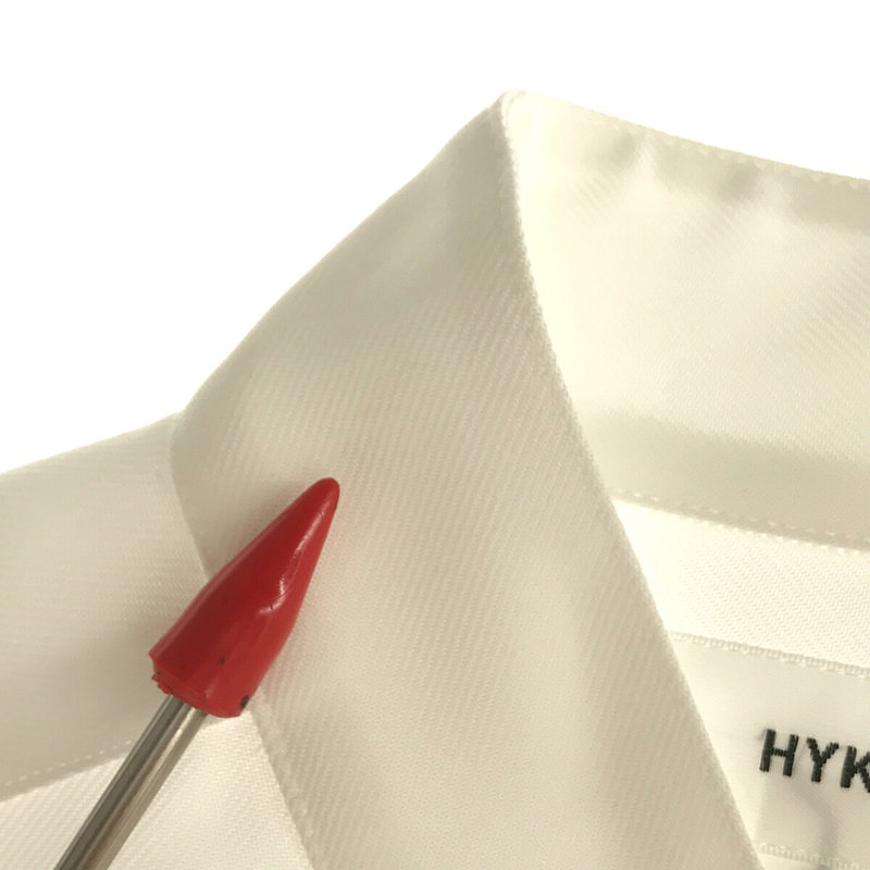HYKE / ハイク スタンドカラー シャツ