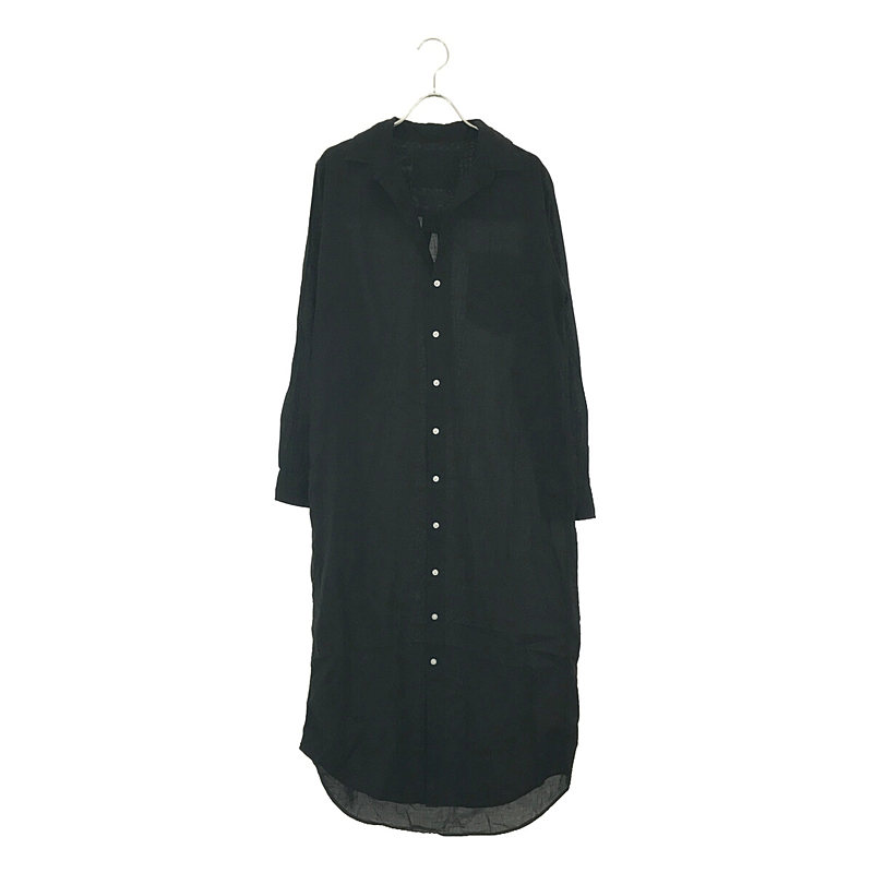 RORY ORGANIC COTTON VOILE オーガニックコットン ロング シャツ ワンピース