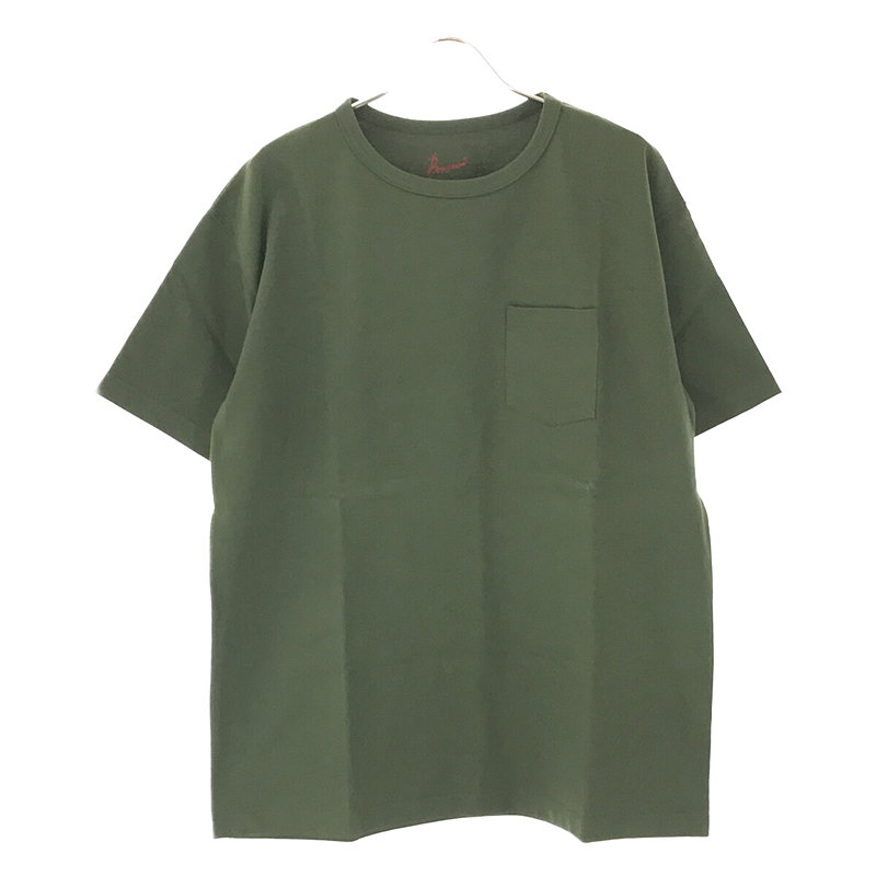 Heavy Weight Pocket Tee 肉厚 ヘビーウェイト ポケット Tシャツ カットソー green