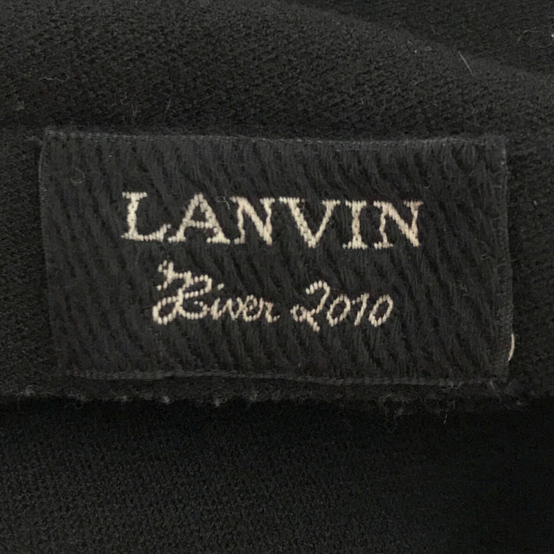 LANVIN / ランバン ウール サイドジップ ドレス ワンピース