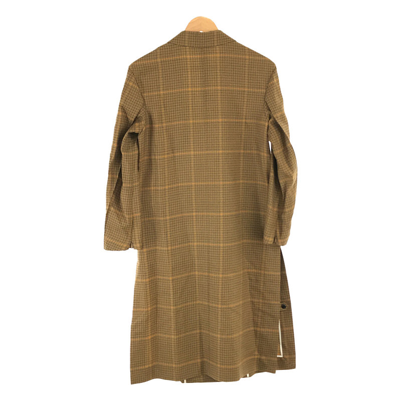 その他 GALLARDAGALANTE 取扱い チェック ダブル ロング コート