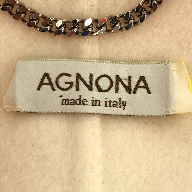 AGNONA / アニオナ カシミヤ シングル ジャケット