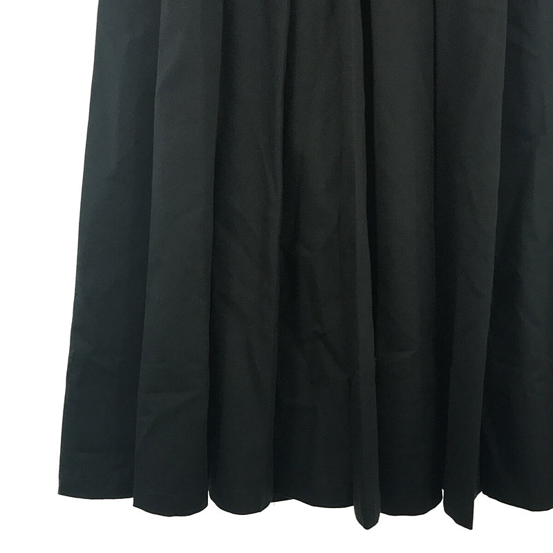 【美品】  foufou / フーフー | 【THE DRESS #12】no sleeve tuck one piece ノースリーブタックワンピース | 1 | ブラック | レディース