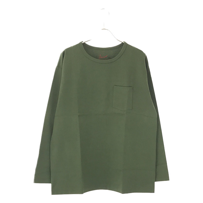 Heavy Weight Pocket Tee Long Sleeve 肉厚 ヘビーウェイト ポケット ロングスリーブ カットソー ロンT green