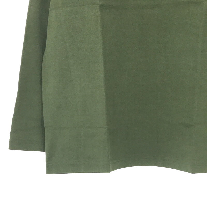 BONCOURA / ボンクラ Heavy Weight Pocket Tee Long Sleeve 肉厚 ヘビーウェイト ポケット ロングスリーブ カットソー ロンT green