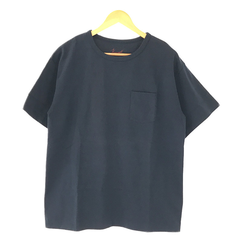 Heavy Weight Pocket Tee 肉厚 ヘビーウェイト ポケット Tシャツ カットソー navy