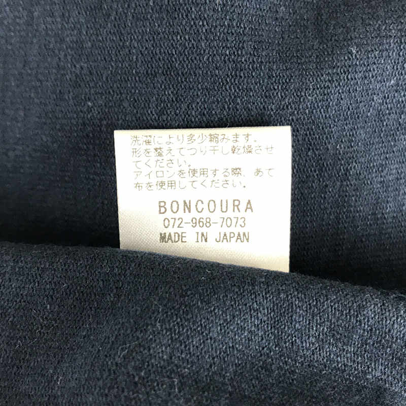 BONCOURA / ボンクラ Heavy Weight Pocket Tee 肉厚 ヘビーウェイト ポケット Tシャツ カットソー navy