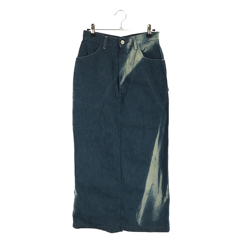 SUNFADE BLEACH DENIM SKIRT ブリーチ デニム スカート