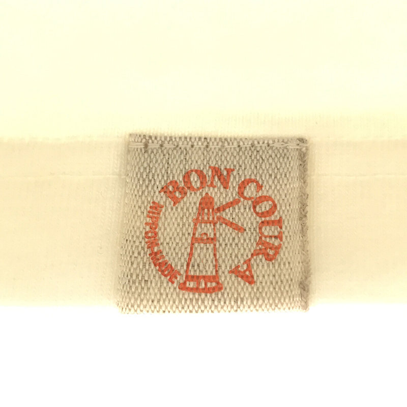 BONCOURA / ボンクラ Heavy Weight Pocket Tee 肉厚 ヘビーウェイト ポケット Tシャツ カットソー white