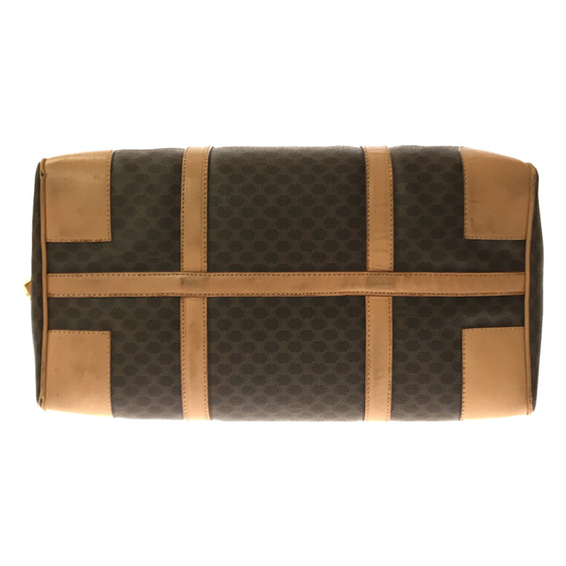 CELINE / セリーヌ レザー マカダム ボストン バッグ