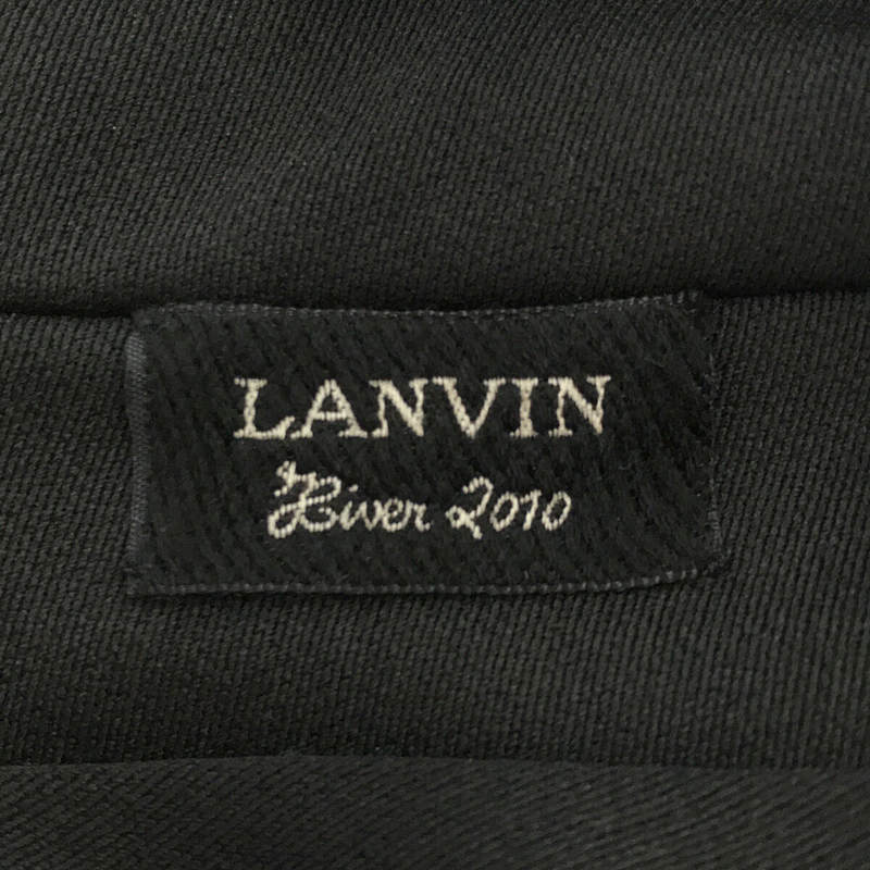 LANVIN / ランバン サイドジップ ビジュー 装飾 ドレス ワンピース