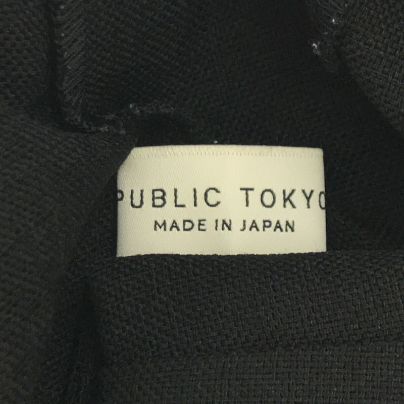 PUBLIC TOKYO / パブリック トウキョウ リネンライクダブルシャツジャケット