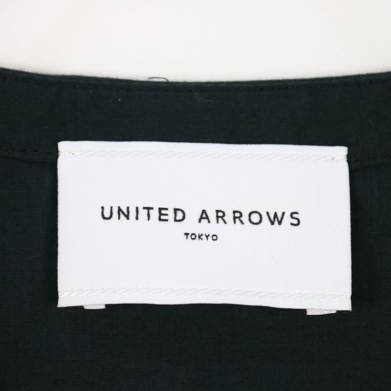 UNITED ARROWS / ユナイテッドアローズ UWFM ラッフル ノースリーブ ブラウス