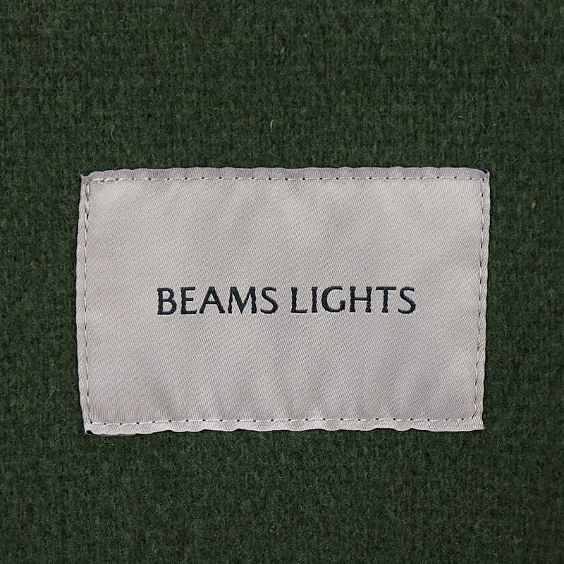BEAMS LIGHTS / ビームス ライツ カットパイル へリンボーン ダッフルコート
