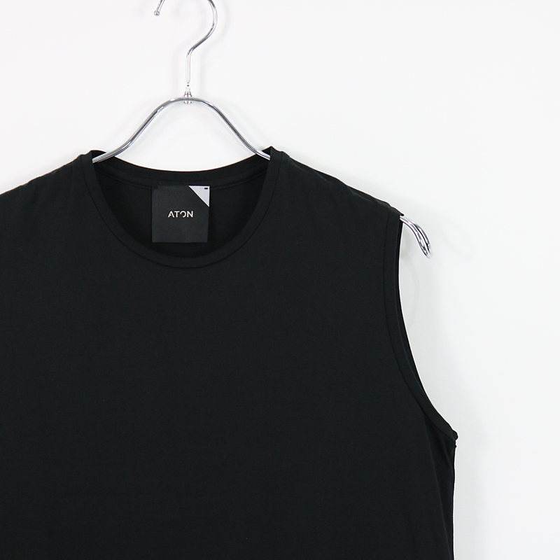 ATON / エイトン SUVIN 60/2 TANK TOP DRESS ノースリーブドレスワンピース