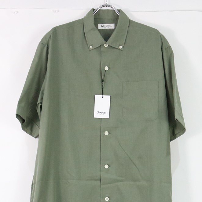 Gymphlex / ジムフレックス T/C BROAD S/S SHIRT ONE PEACE リネン クロス ロングスリーブ ワンピース