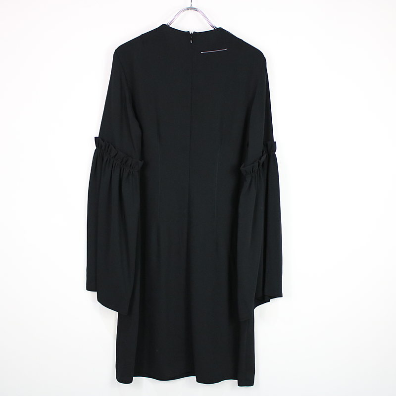 MM6 Maison Margiela / エムエムシックス メゾンマルジェラ 袖ギャザーデザインワンピース