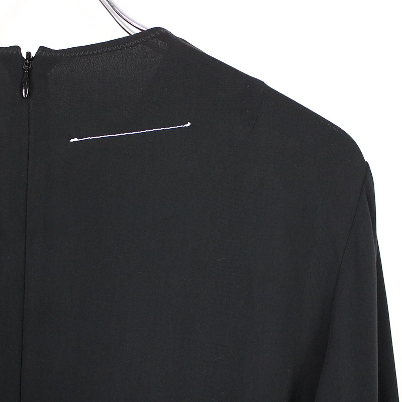 MM6 Maison Margiela / エムエムシックス メゾンマルジェラ 袖ギャザーデザインワンピース