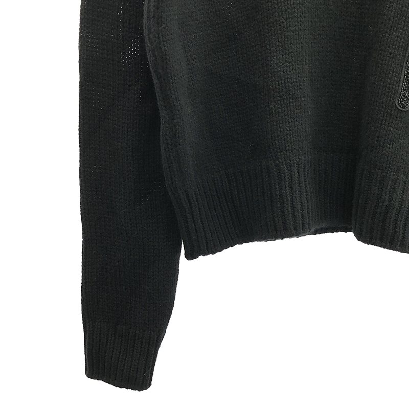 RALPH LAUREN PURPLE LABEL / ラルフローレンパープルレーベル cashmere 100％ / カシミヤ ロゴ タートルネック ニット プルオーバー