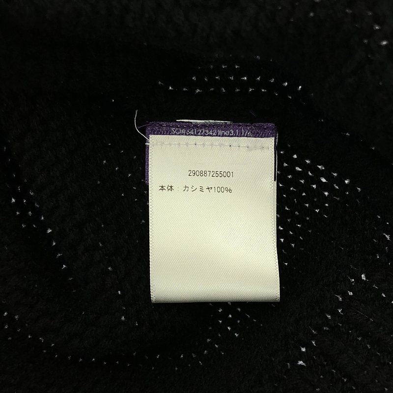 RALPH LAUREN PURPLE LABEL / ラルフローレンパープルレーベル cashmere 100％ / カシミヤ ロゴ タートルネック ニット プルオーバー