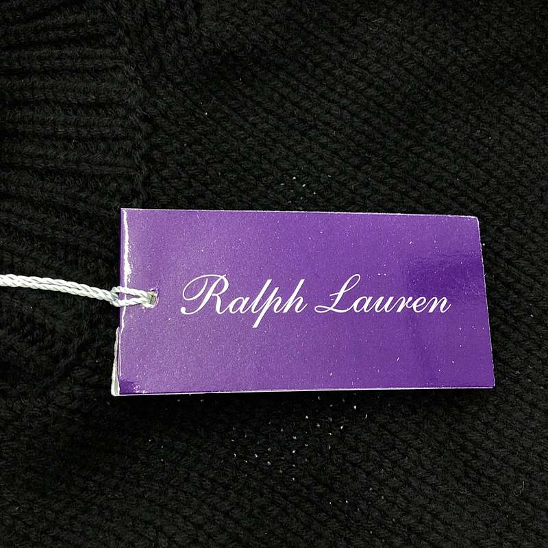RALPH LAUREN PURPLE LABEL / ラルフローレンパープルレーベル cashmere 100％ / カシミヤ ロゴ タートルネック ニット プルオーバー