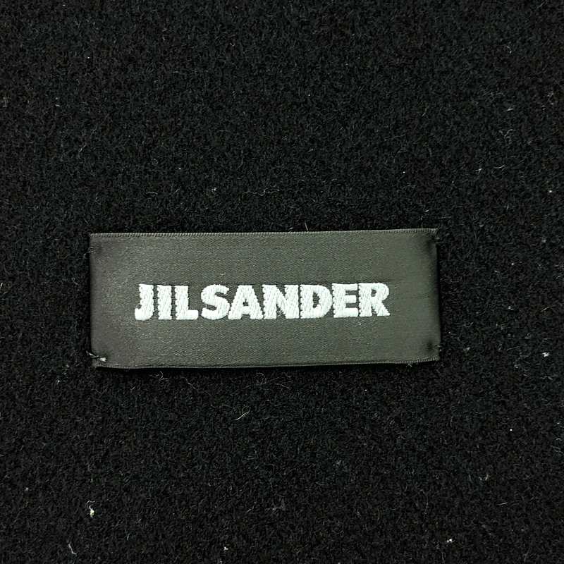 JIL SANDER / ジルサンダー ウール ダブルフェイス ジップアップ ロング ブルゾン