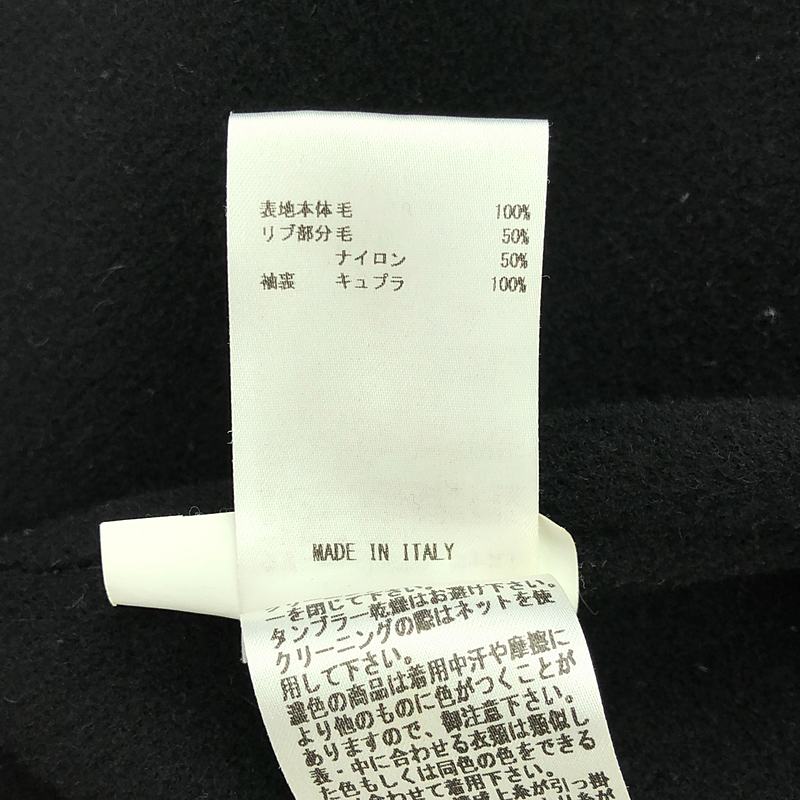 JIL SANDER / ジルサンダー ウール ダブルフェイス ジップアップ ロング ブルゾン