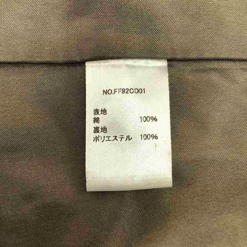 foufou / フーフー La Rotonde 19 / ラ ロトンド  オーバートレンチコート