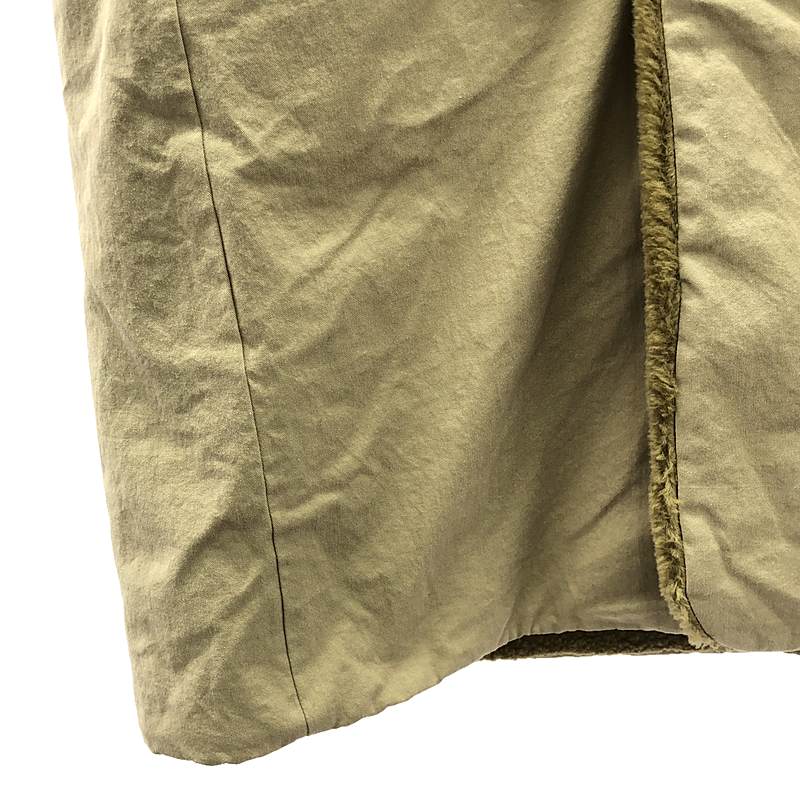 KURO / クロ コットンフーディロングダウン