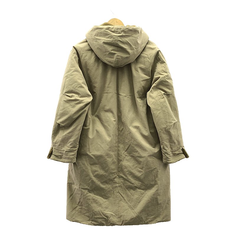 KURO / クロ コットンフーディロングダウン