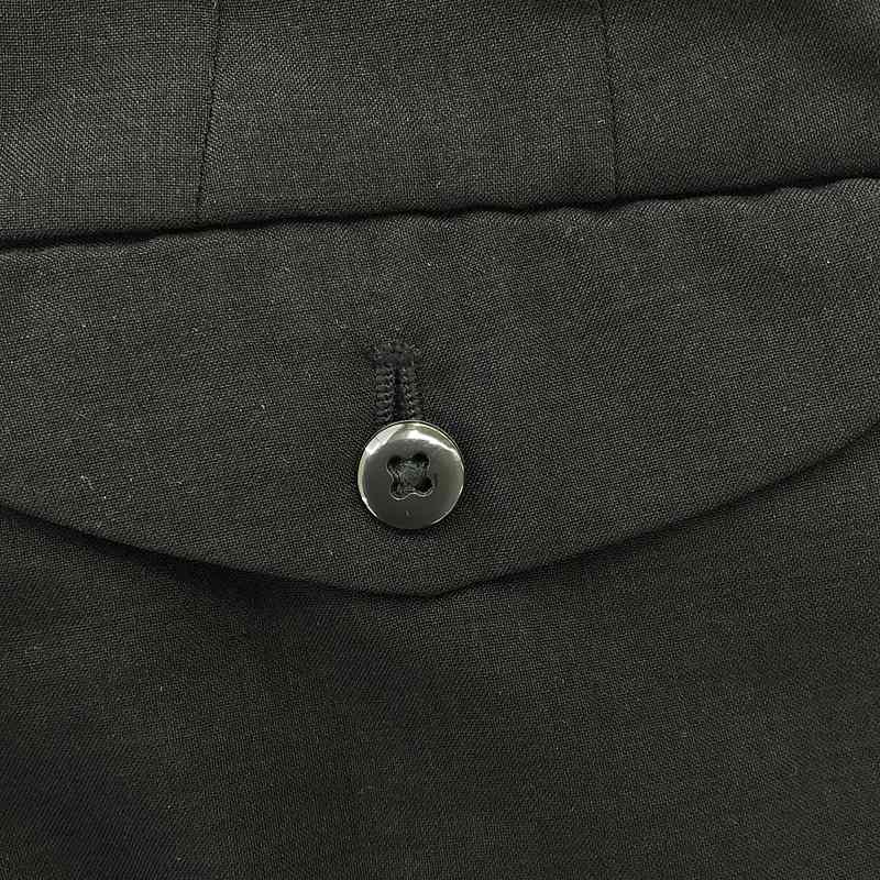 District UNITED ARROWS / ディストリクトユナイテッドアローズ ポリエステル エッグ １プリーツ スラックスパンツ