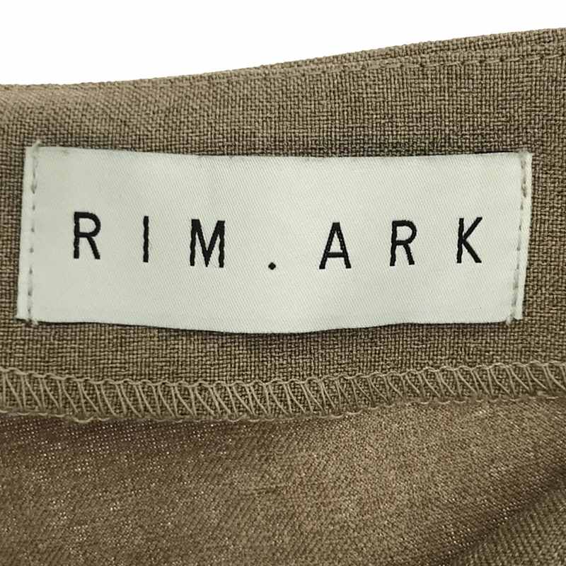RIM.ARK / リムアーク Long sleeve placket PO ロングスリーブ シャツ