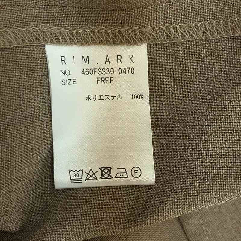 RIM.ARK / リムアーク Long sleeve placket PO ロングスリーブ シャツ