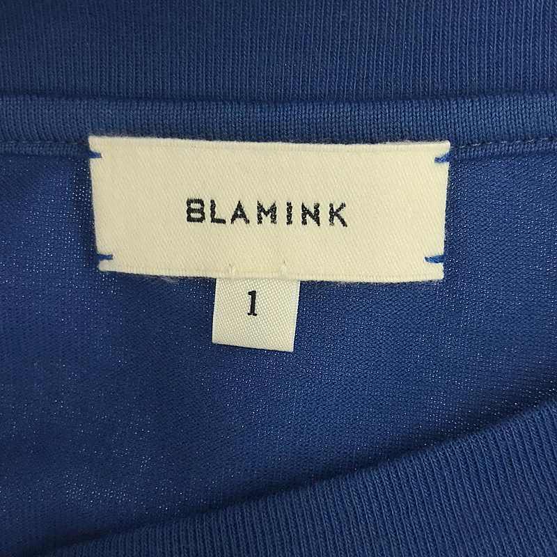 BLAMINK / ブラミンク コットンクルーネック オーバーＴシャツ