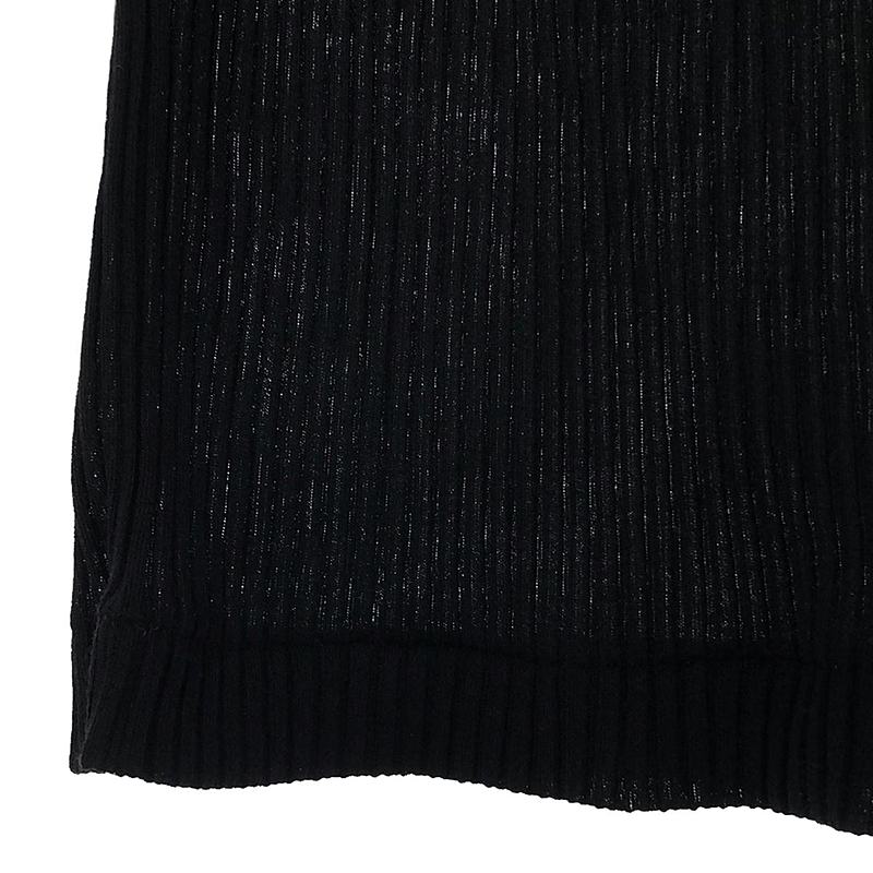 MADISON BLUE / マディソンブルー CREW NECK N/S PO RIB リブ ノースリーブニット